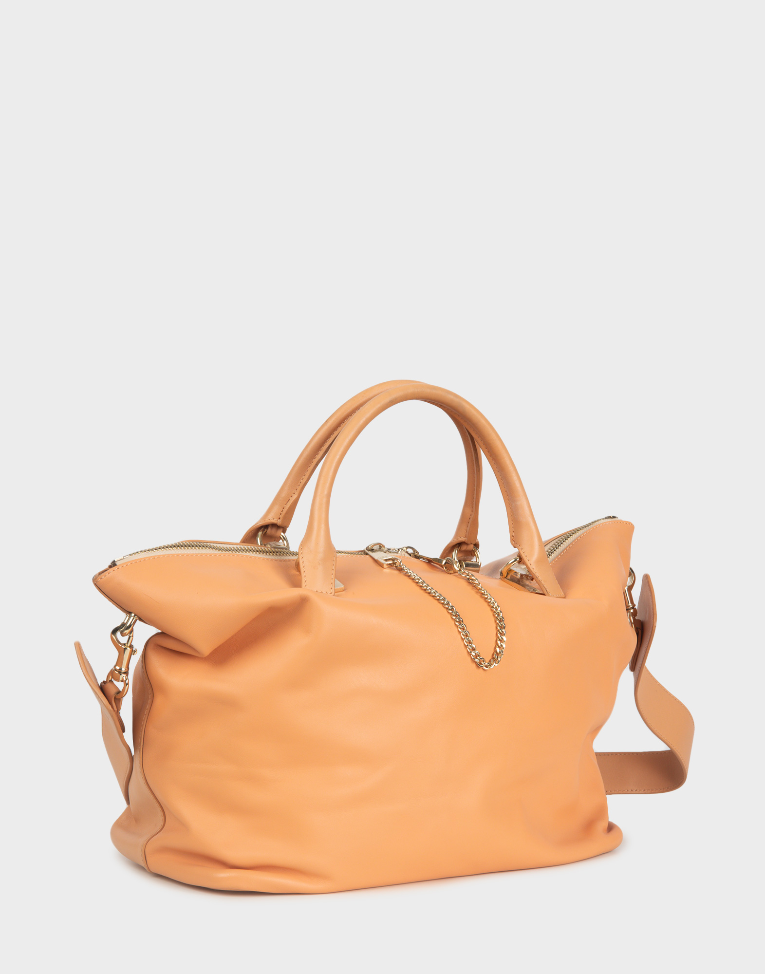 Chloe - Taupe Baylee two-tone bag - Image 2