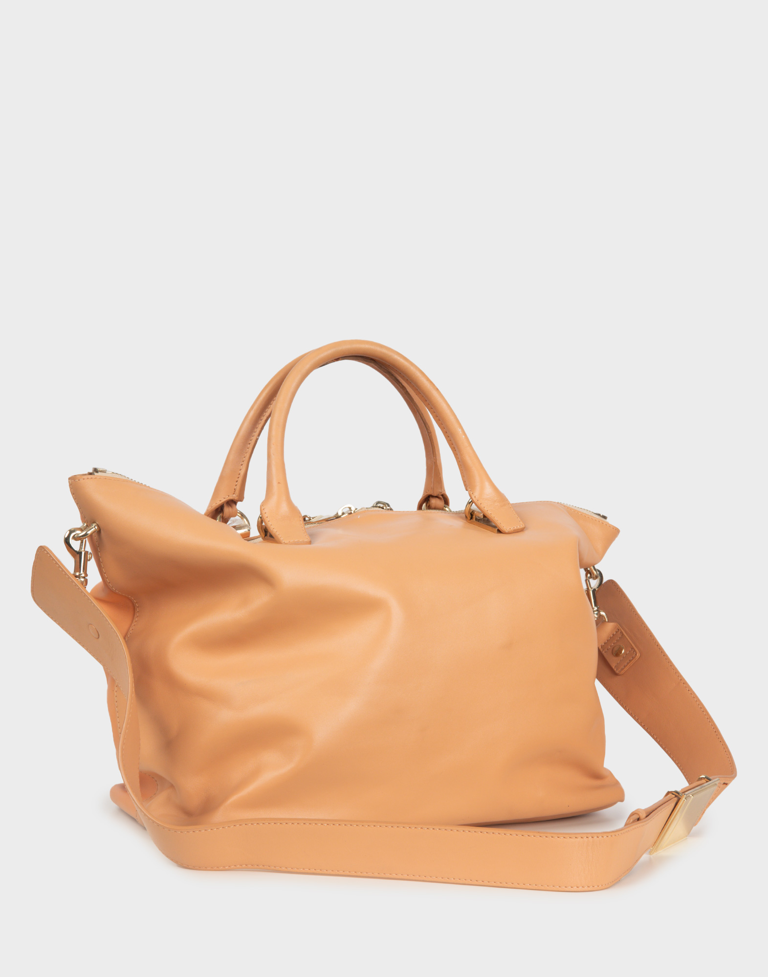 Chloe - Taupe Baylee two-tone bag - Image 3