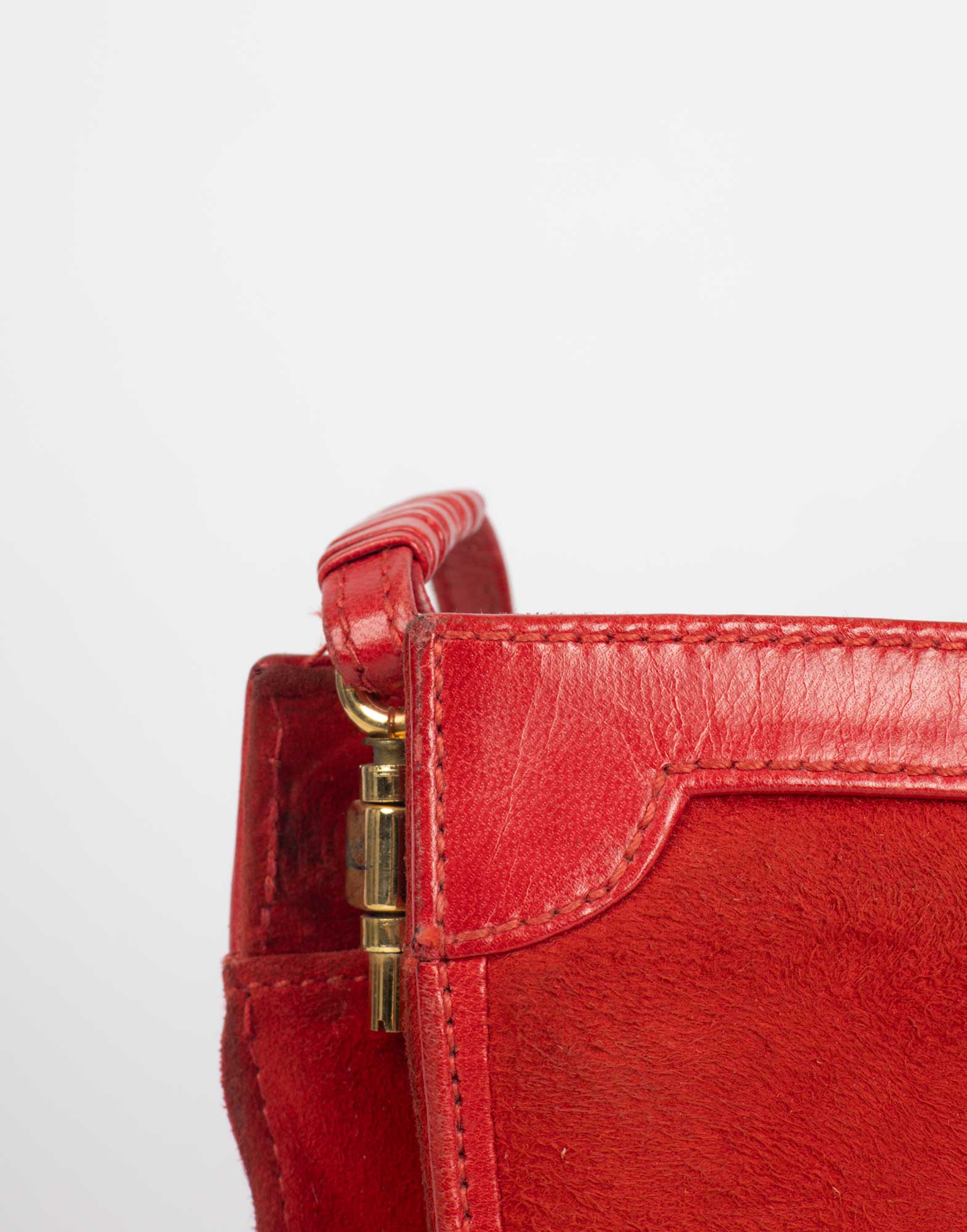Emilio Pucci - 80s red shoulder bag - Image 7