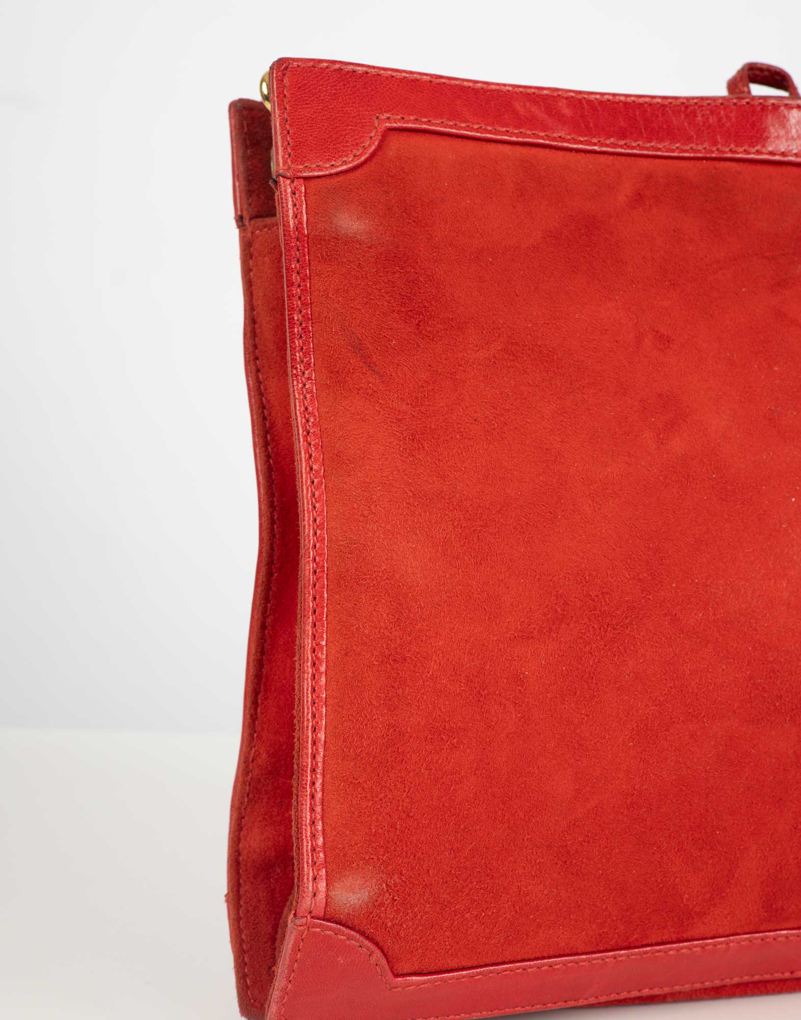 Emilio Pucci - 80s red shoulder bag - Image 8