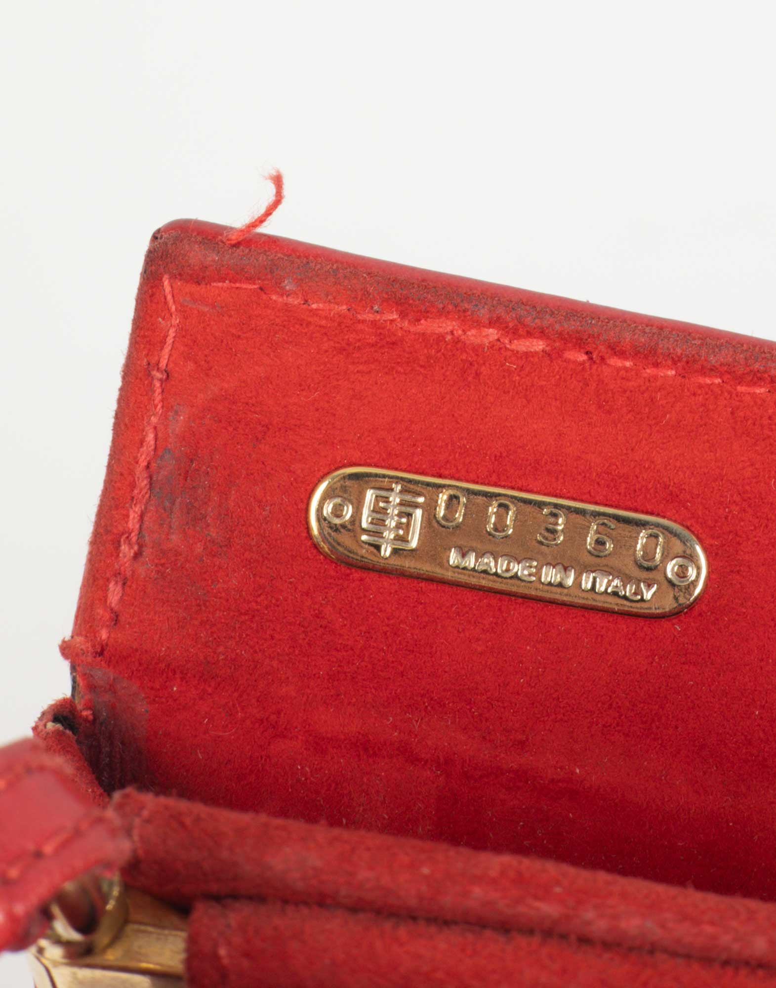 Emilio Pucci - 80s red shoulder bag - Image 10