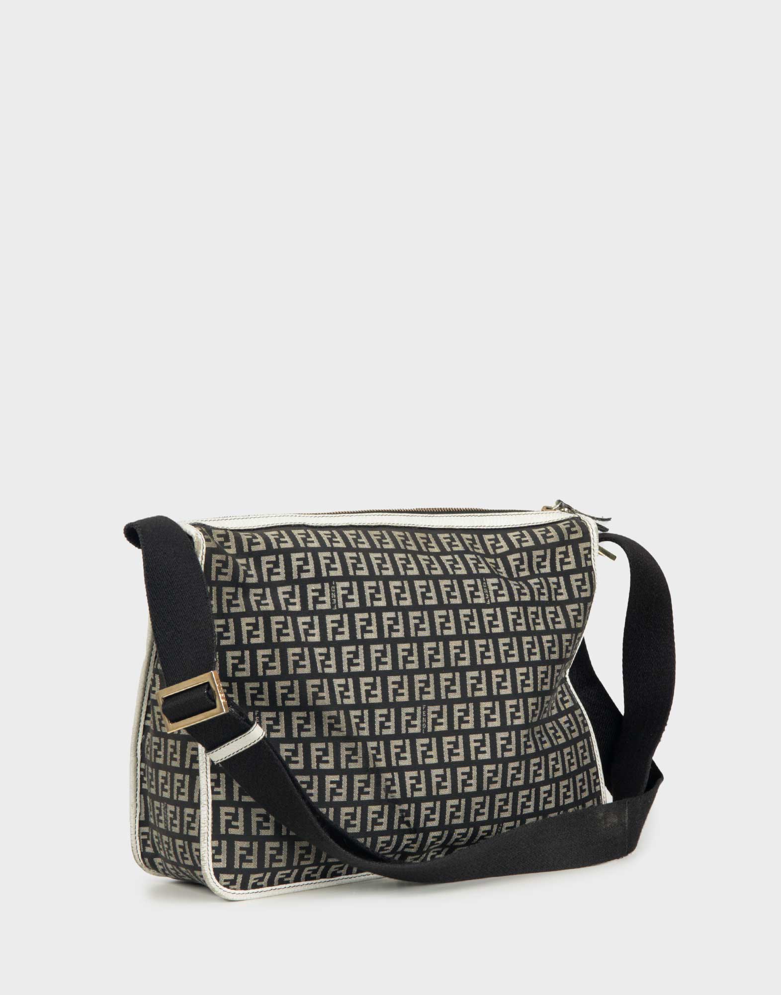 Fendi - Black monogrammed FF shoulder bag - Image 3
