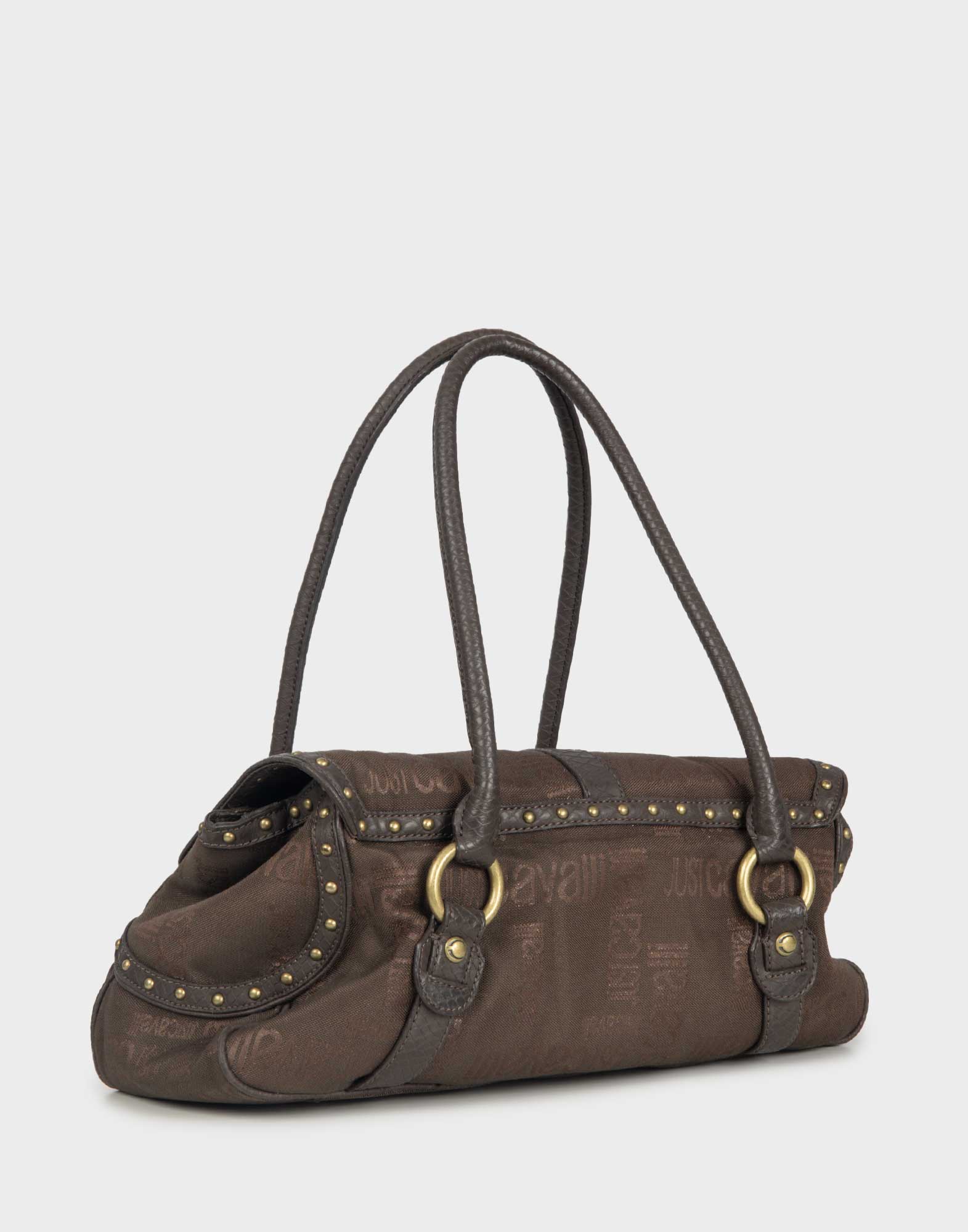 Just Cavalli - Borsa a spalla marrone anni 2000 - immagine 3