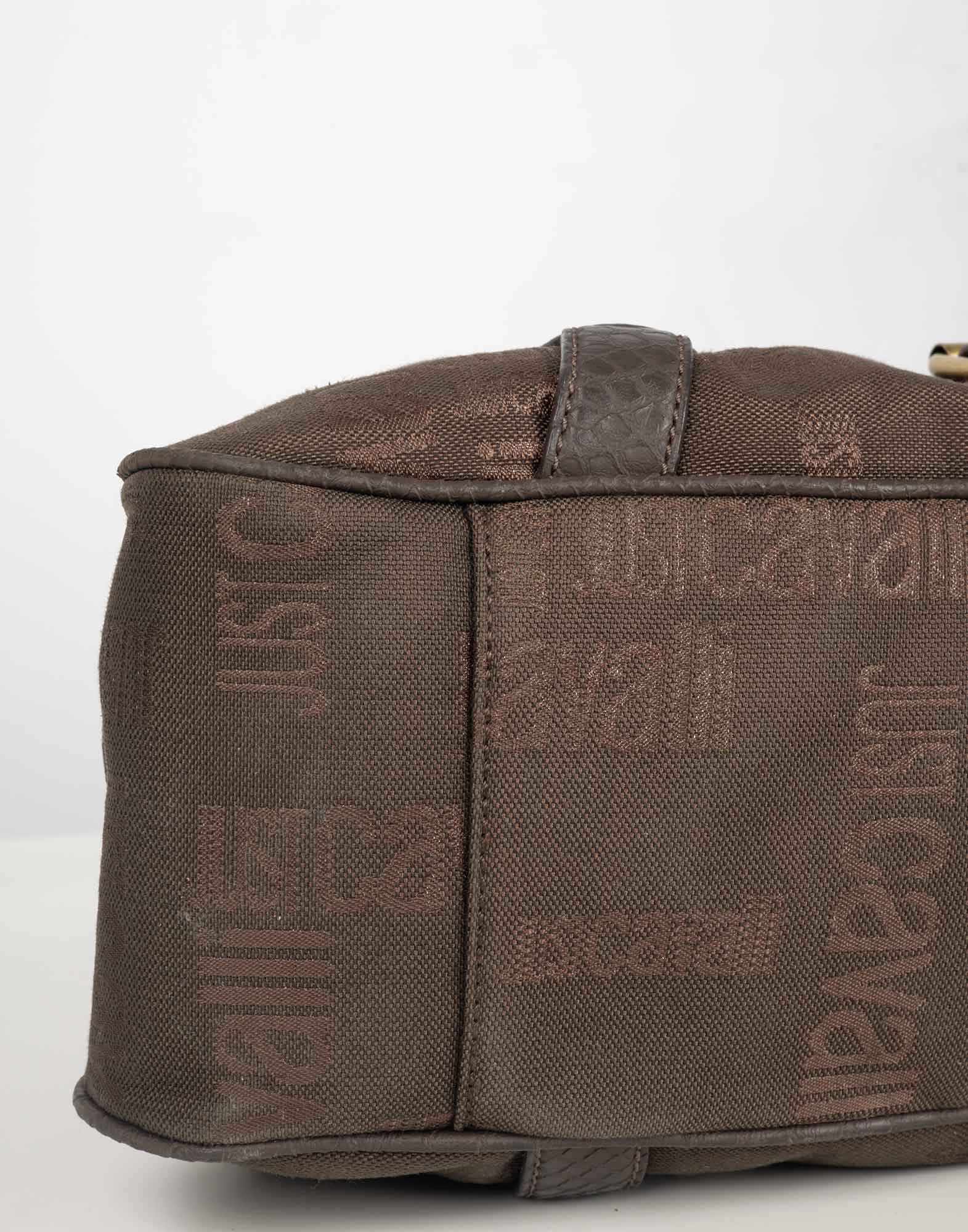 Just Cavalli - Borsa a spalla marrone anni 2000 - immagine 5