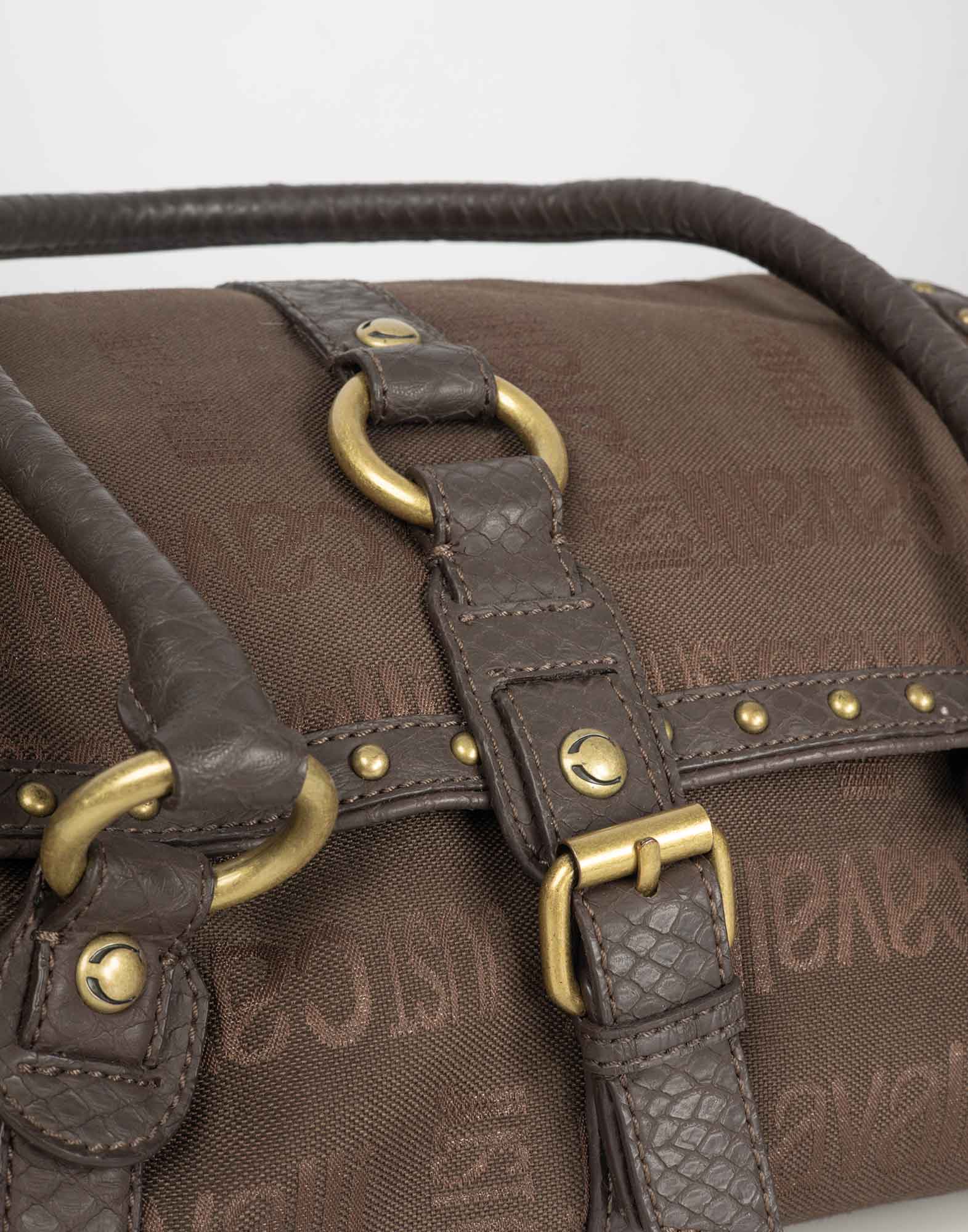 Just Cavalli - Borsa a spalla marrone anni 2000 - immagine 6
