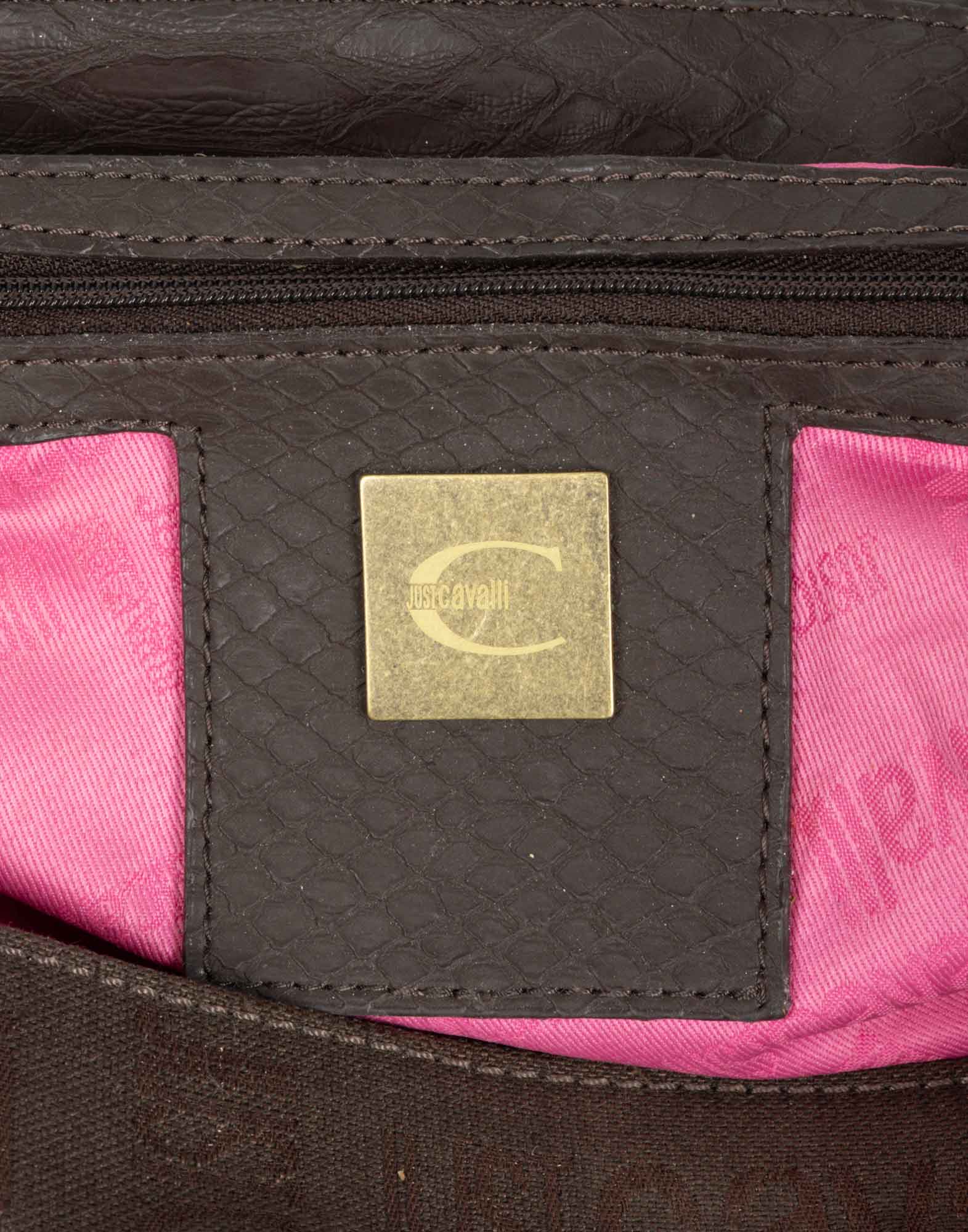 Just Cavalli - Borsa a spalla marrone anni 2000 - immagine 7
