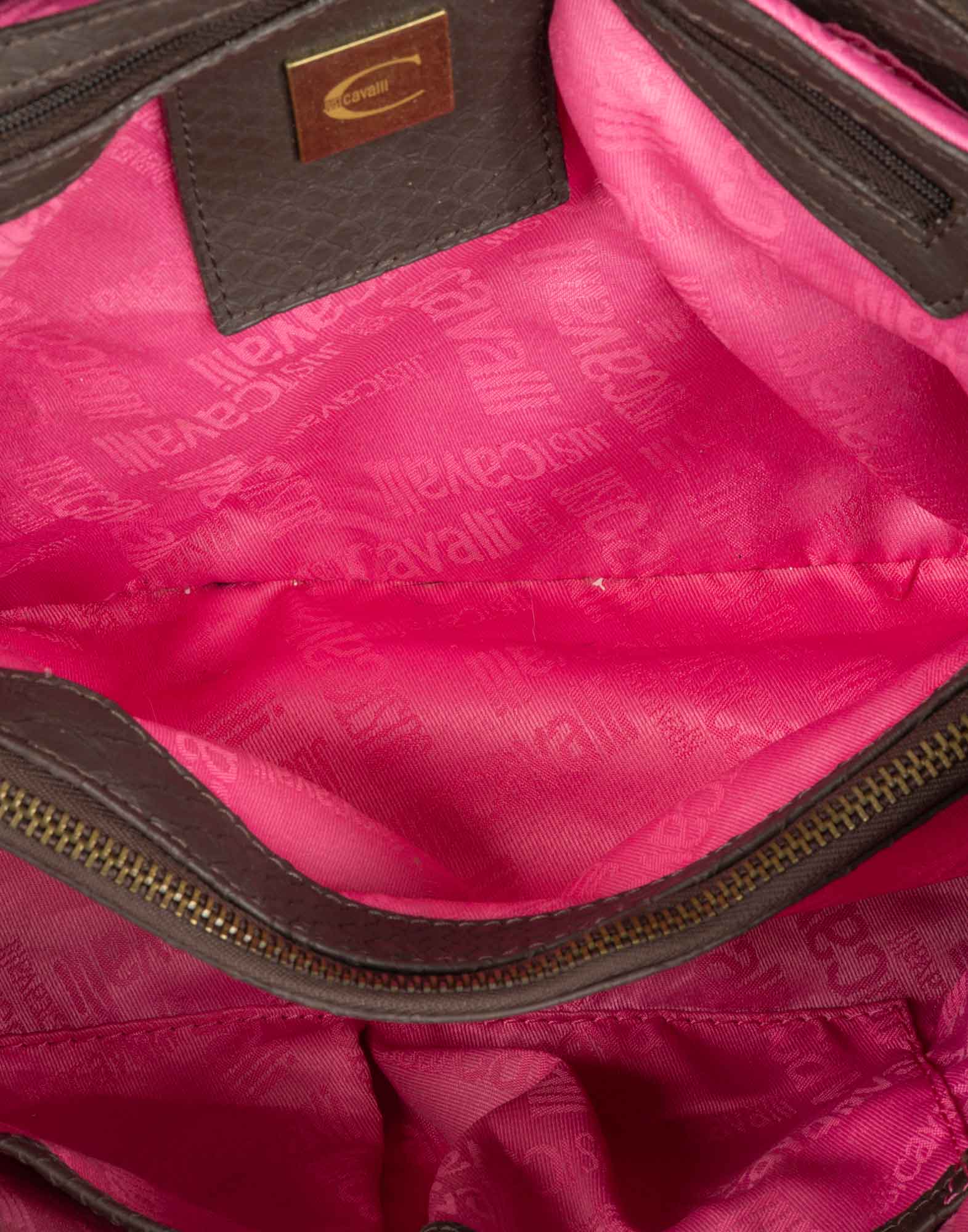 Just Cavalli - Borsa a spalla marrone anni 2000 - immagine 8