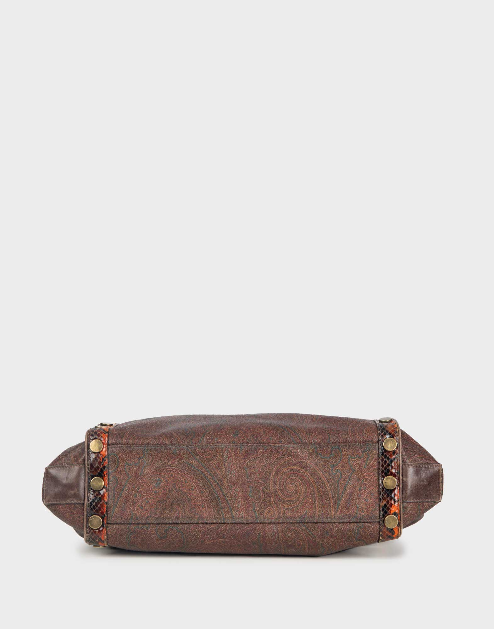 Etro - 2000s brown paisley bag - Image 4
