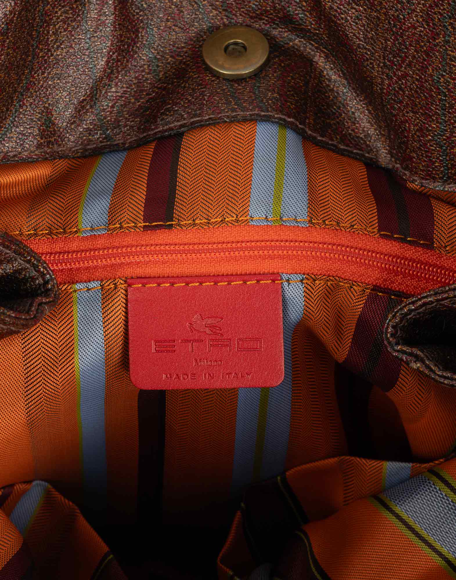 Etro - 2000s brown paisley bag - Image 10