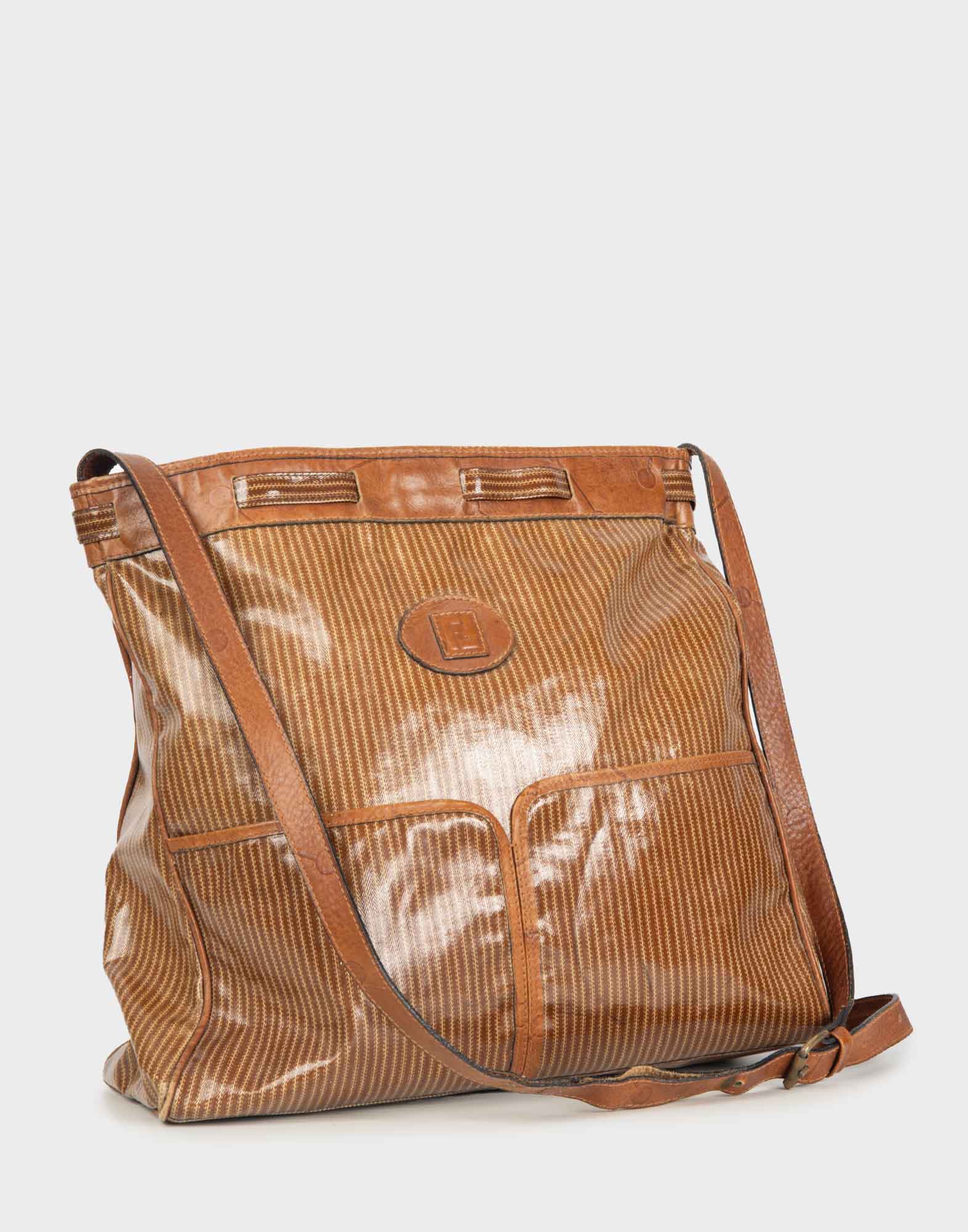 Fendi - Borsa grande a tracolla anni '80 - immagine 2