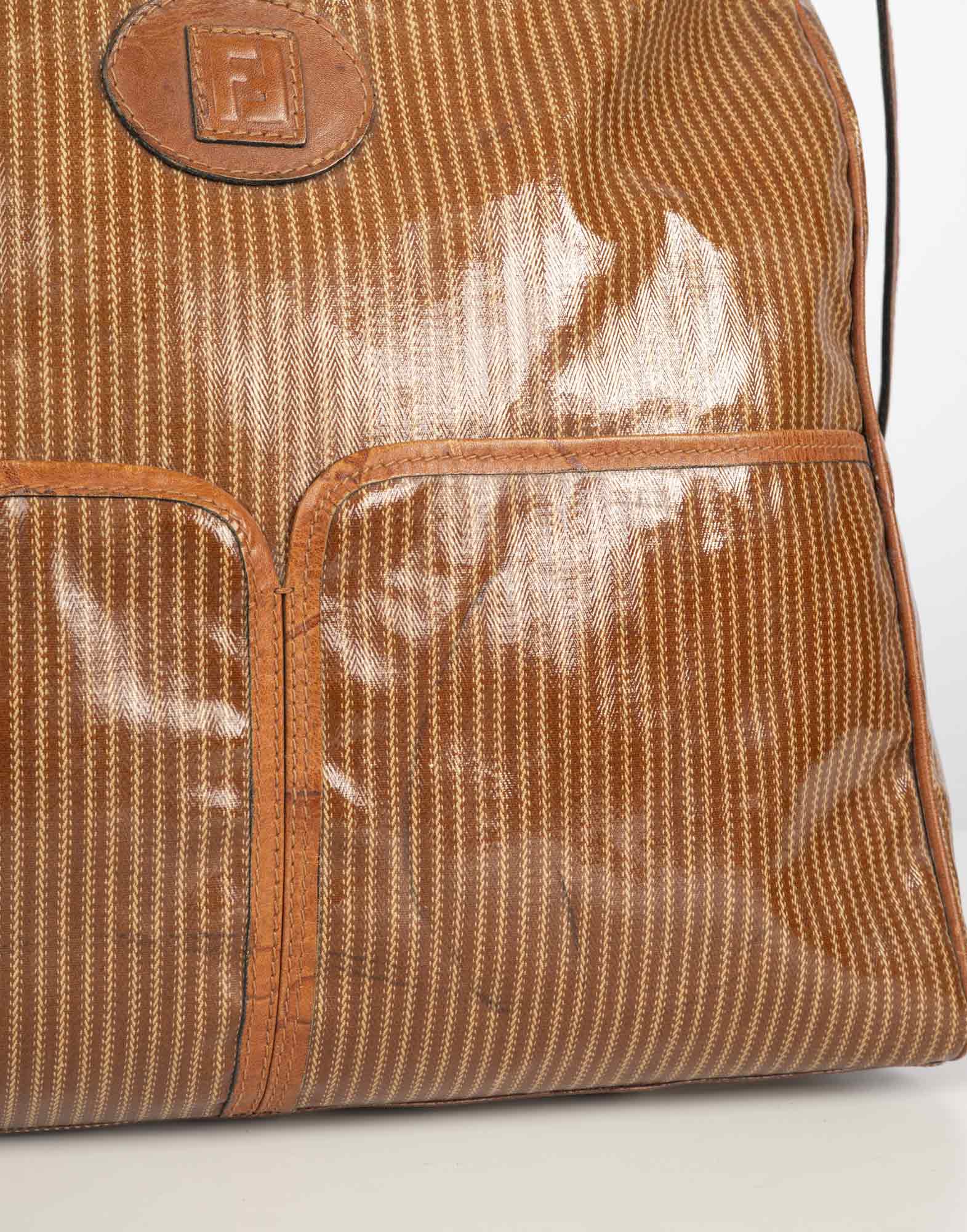 Fendi - Borsa grande a tracolla anni '80 - immagine 5
