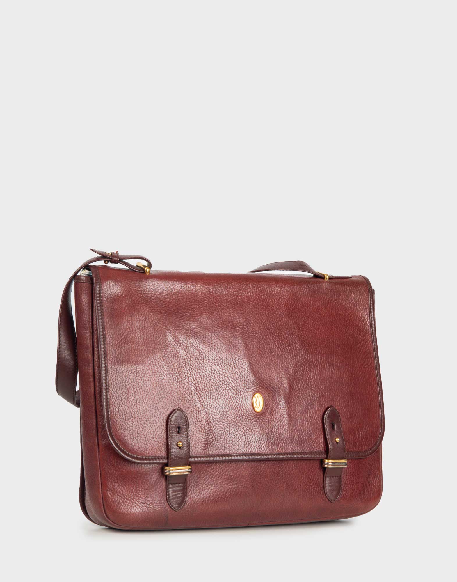 Cartier - 90s leather briefcase - Image 2