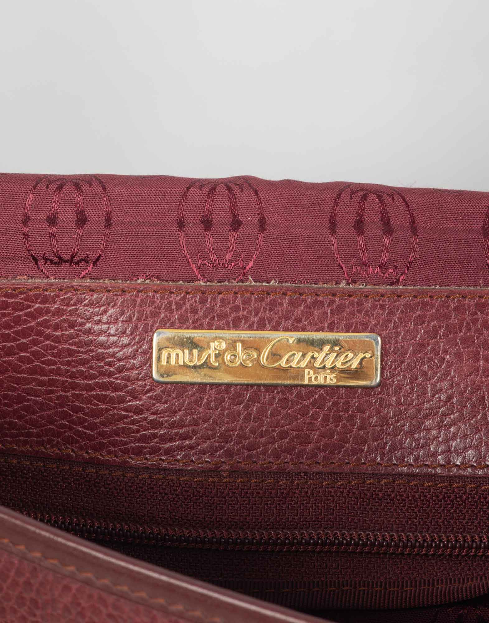 Cartier - 90s leather briefcase - Image 7