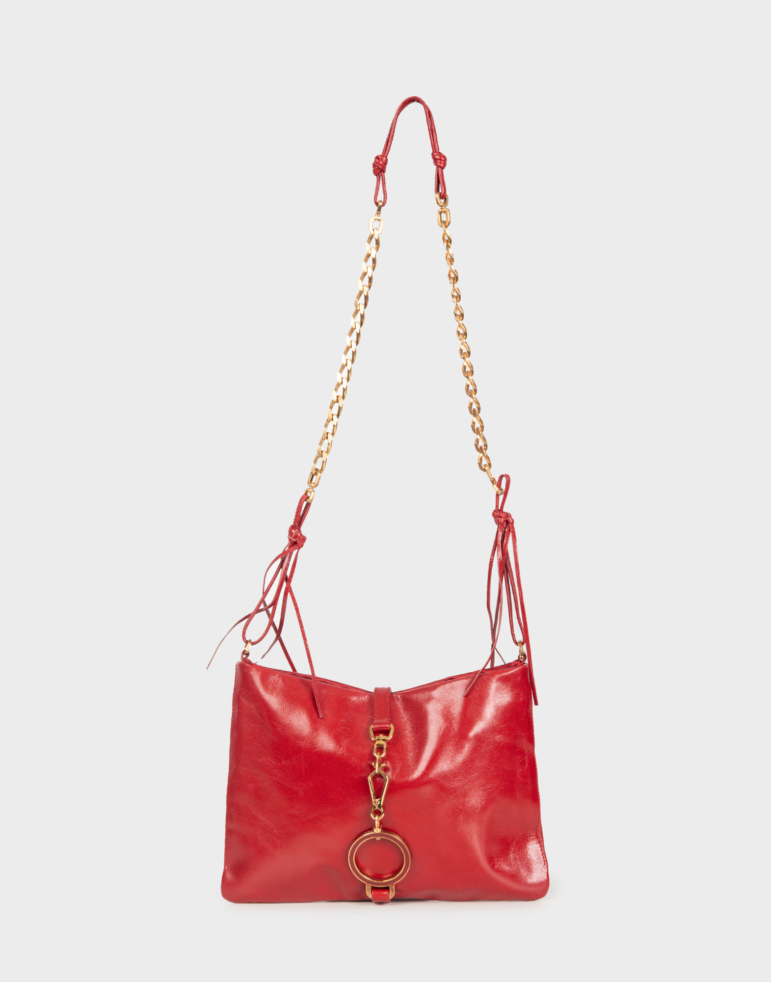 Prada - Borsetta rossa in pelle - immagine 2