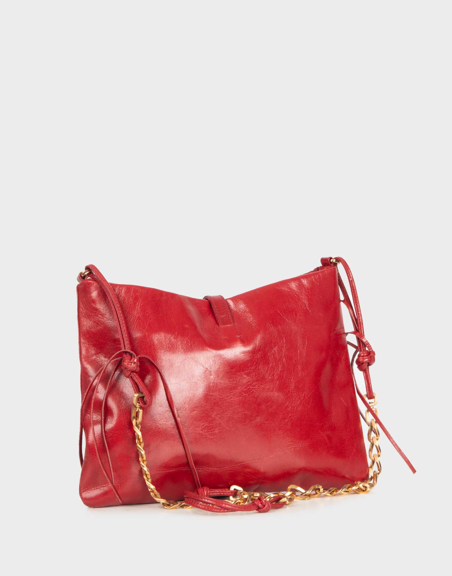 Prada - Borsetta rossa in pelle - immagine 4