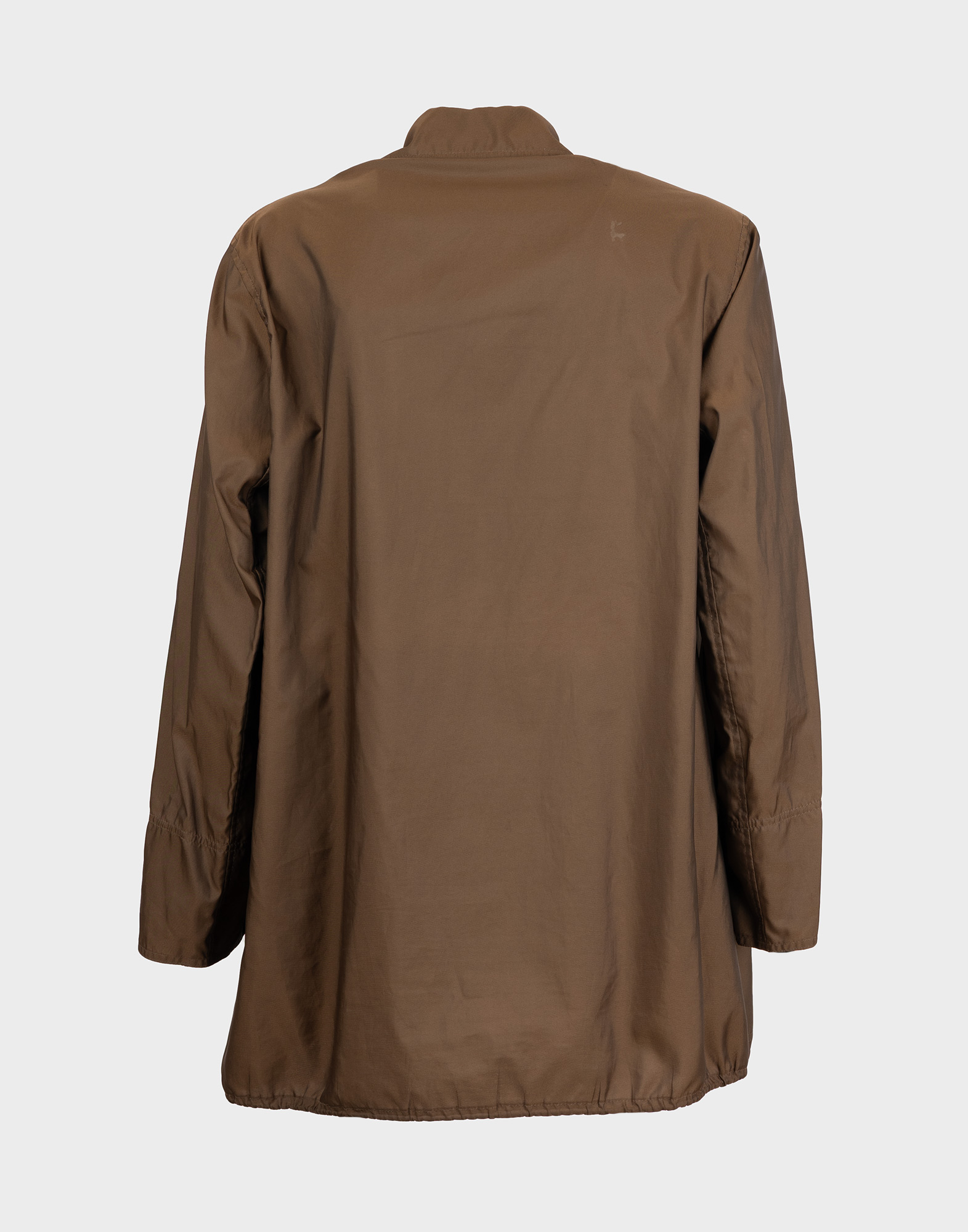 Jean Paul Gaultier - Trench marrone doppiopetto in cotone - immagine 2
