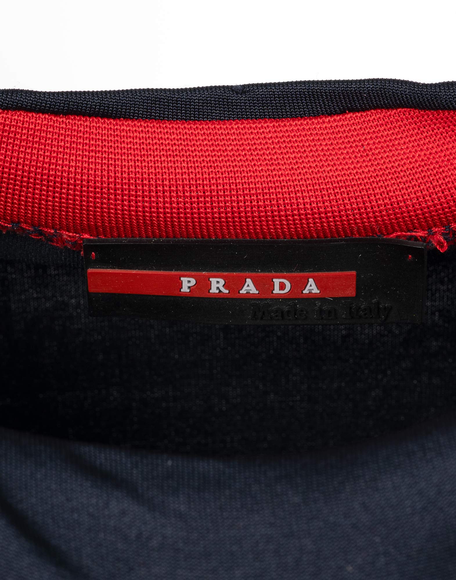 Prada - T-shirt blu in lycra - immagine 3