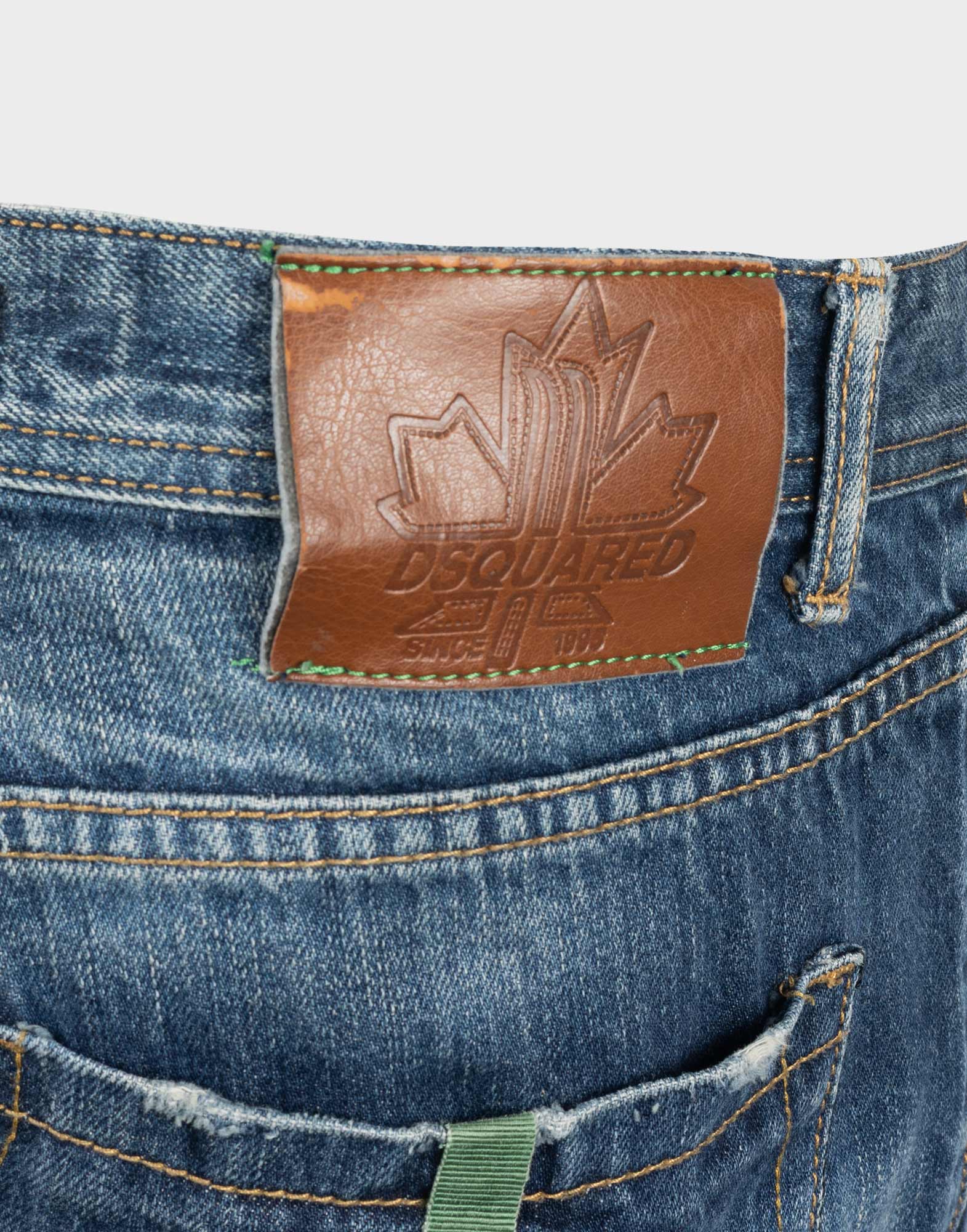 Dsquared - Dark denim trousers 2000 - Image 3