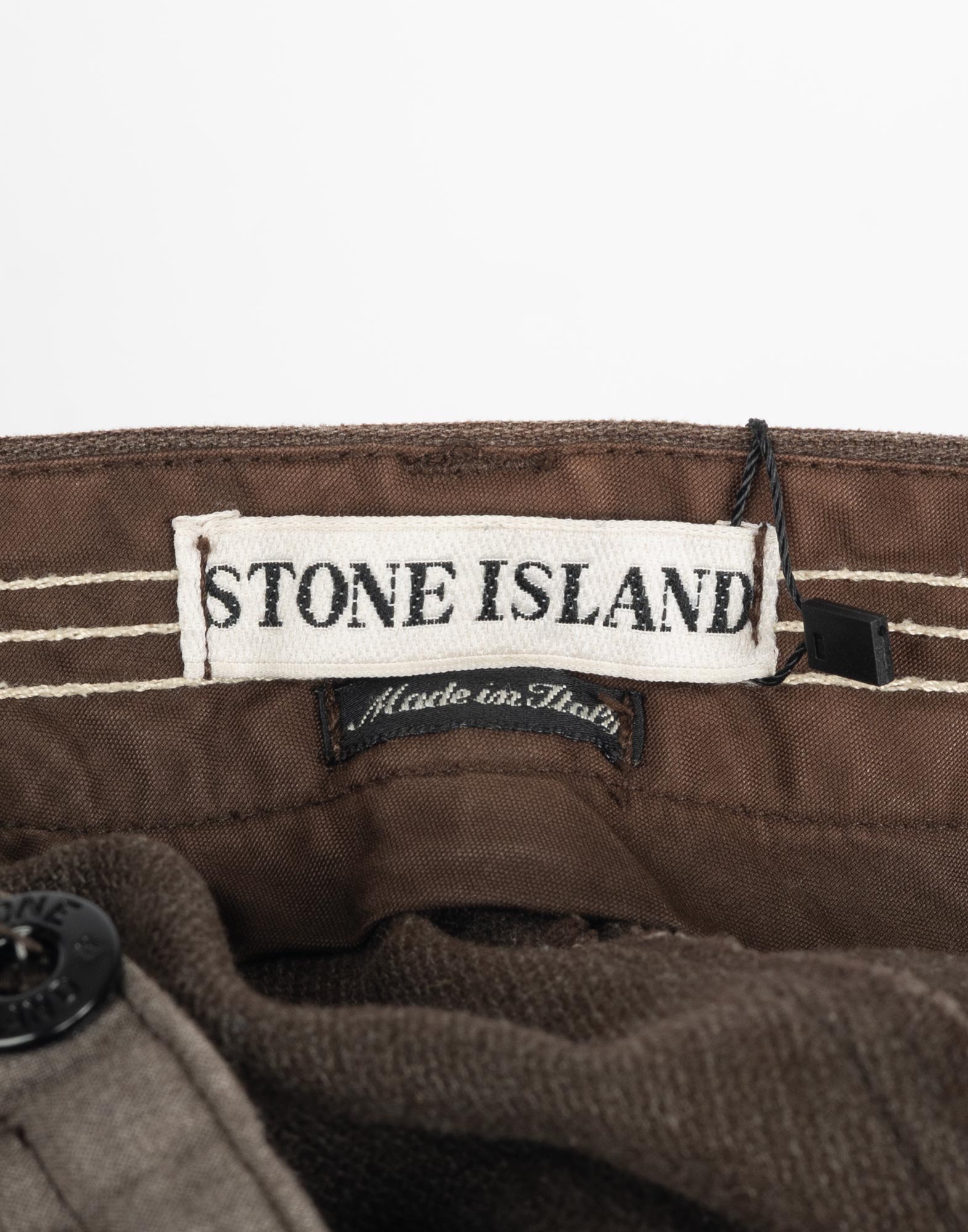 Stone Island - Brown men's trousers - Image 3