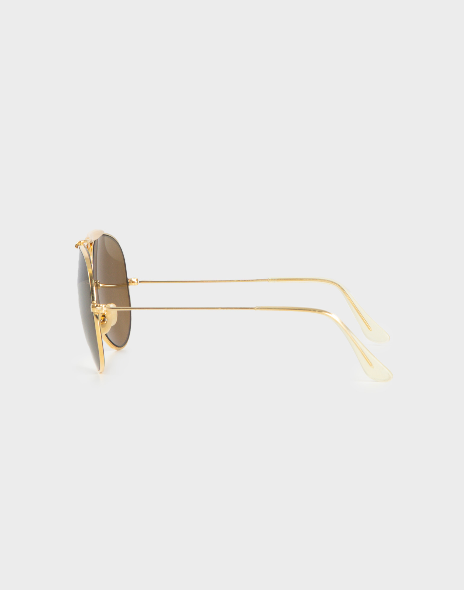Ray-Ban - Gold 80s aviator sunglasses - Image 3