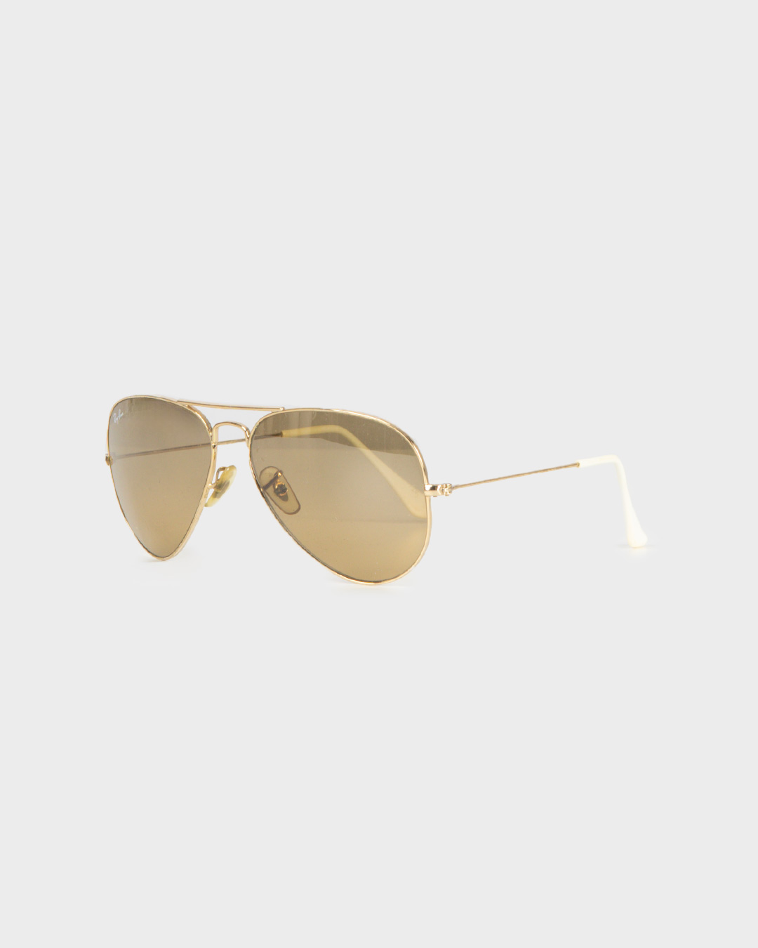 Ray-Ban - Occhiali da sole aviator dorati - immagine 2