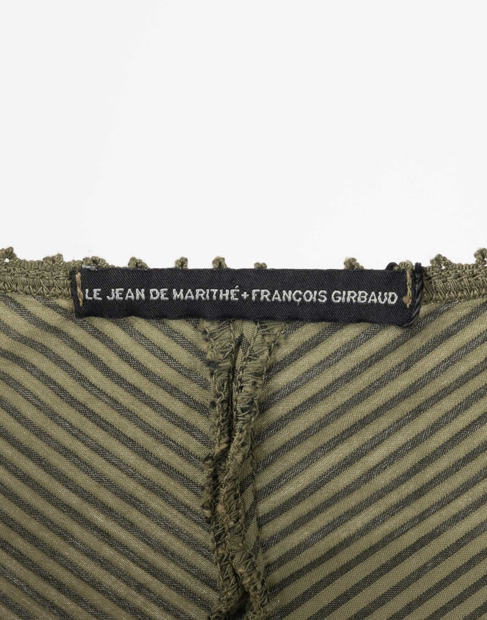 Marithe Girbaud Francois - 2000s green asymmetrical dress - Image 3