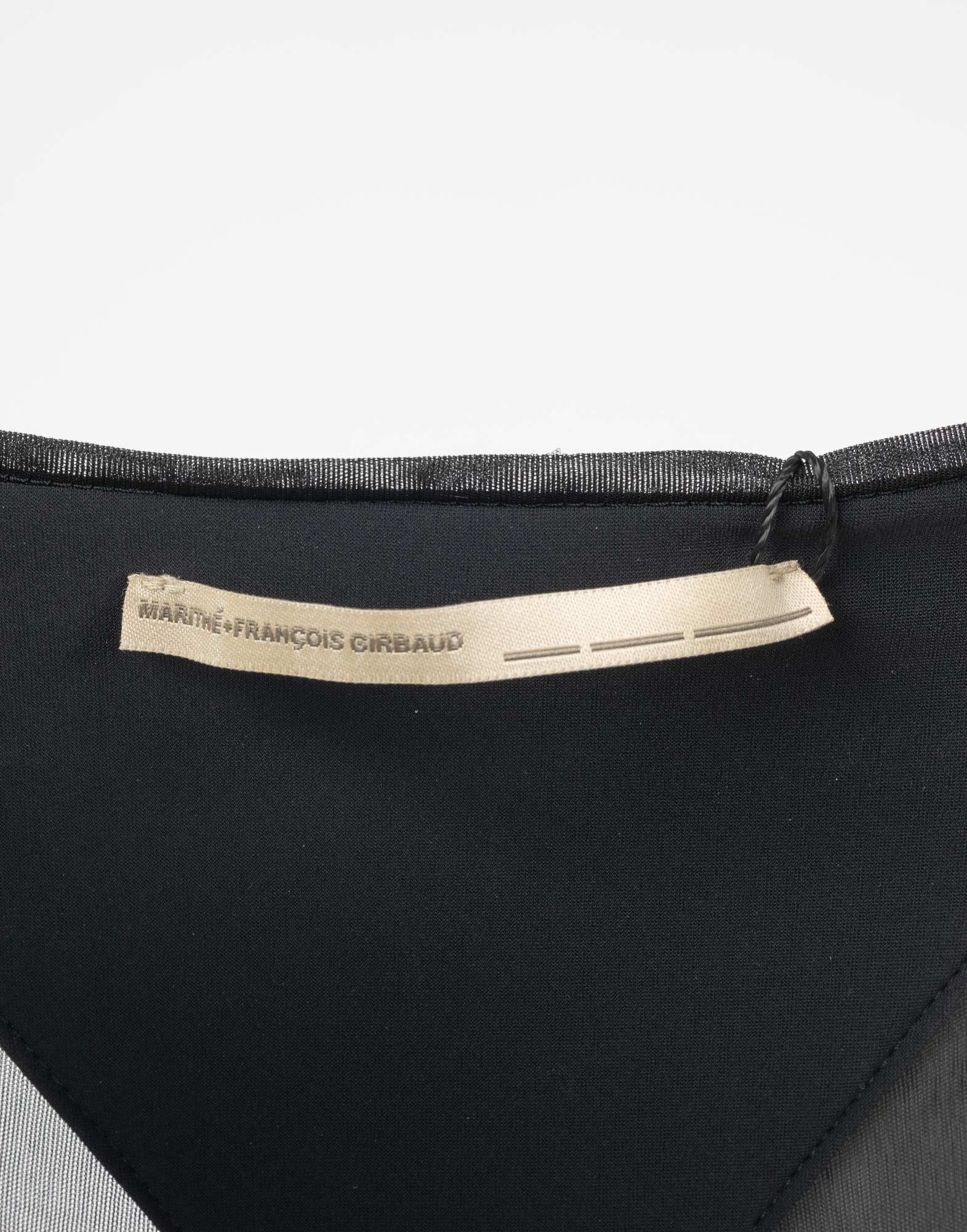 Marithe Francois Girabud - Vestito midi nero anni 2000 - immagine 3