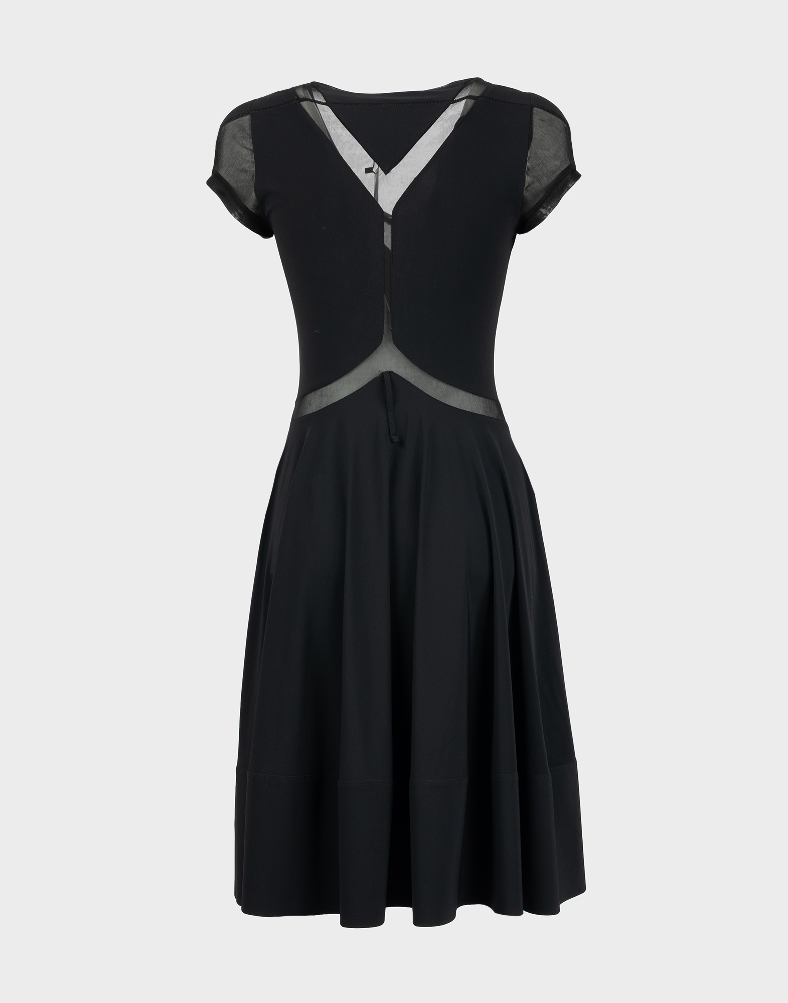 Marithe Francois Girabud - Vestito midi nero anni 2000 - immagine 2