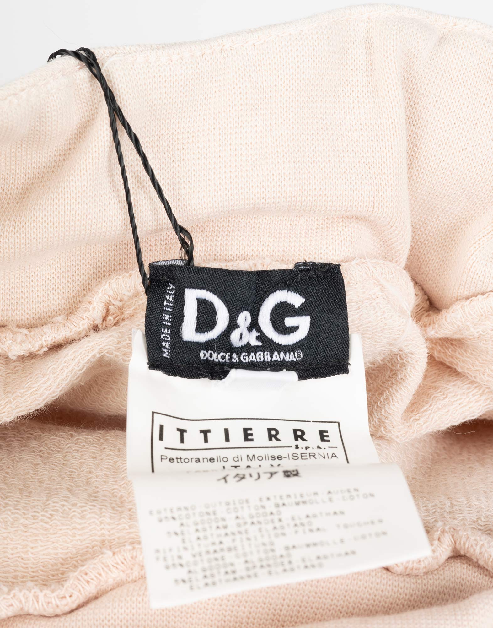 Dolce e Gabbana - Minigonna rosa felpata - immagine 3