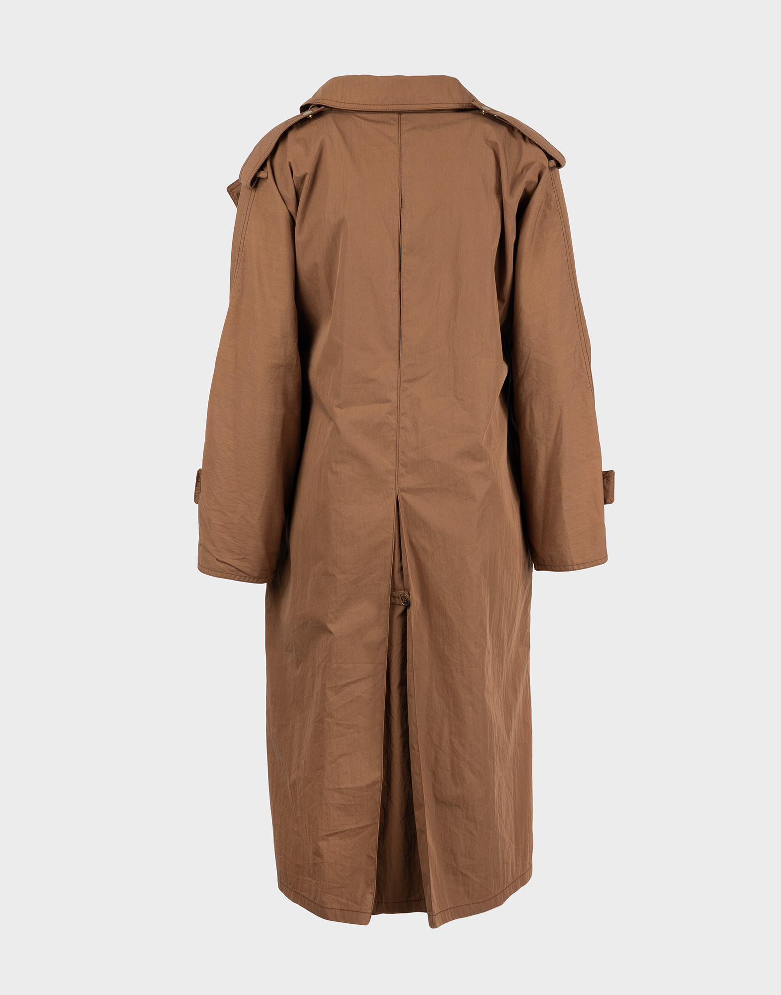 Bottega Veneta - brown trench coat year 2001 - Image 2