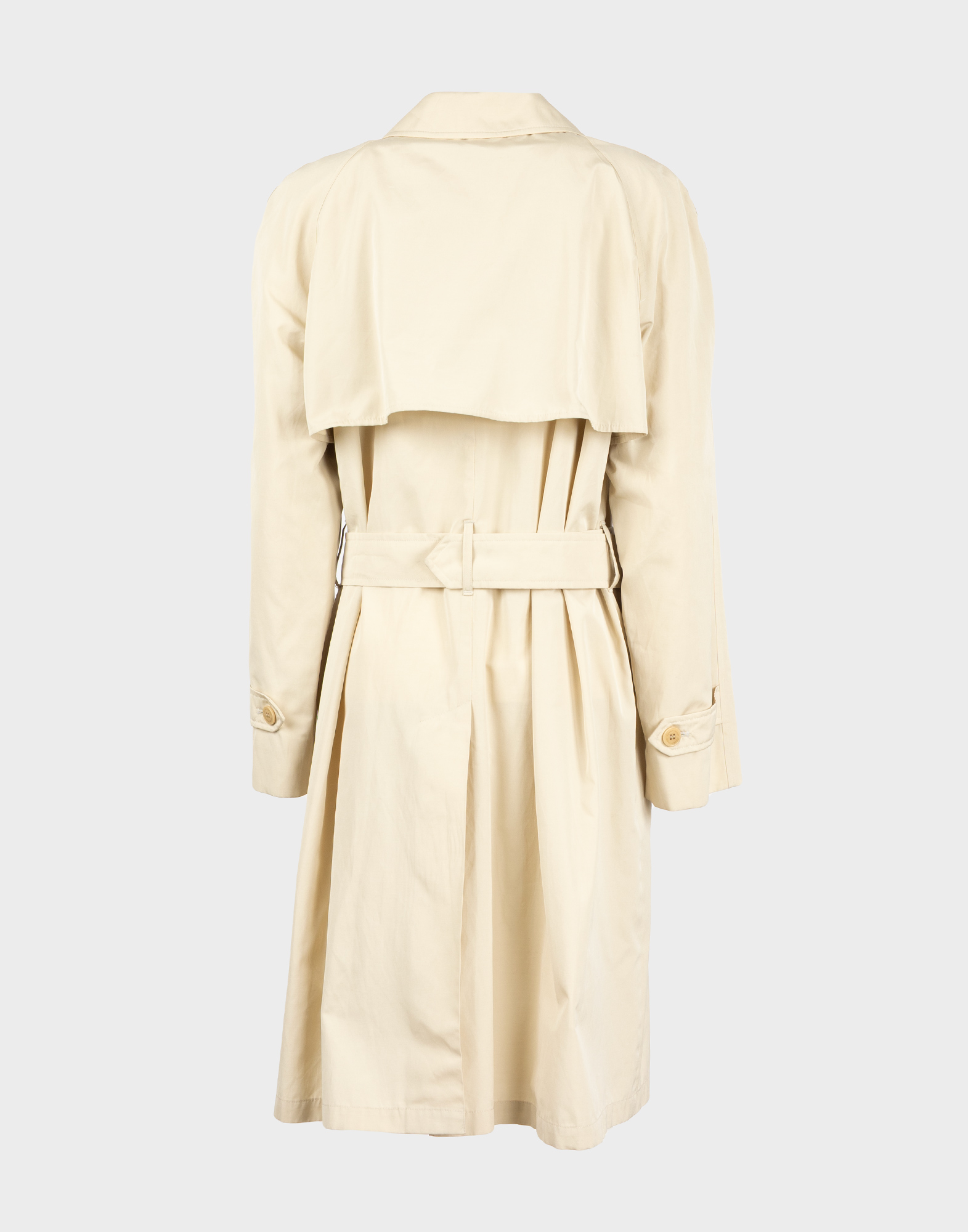 Aquascutum - Women's '90s beige trench coat - Image 2