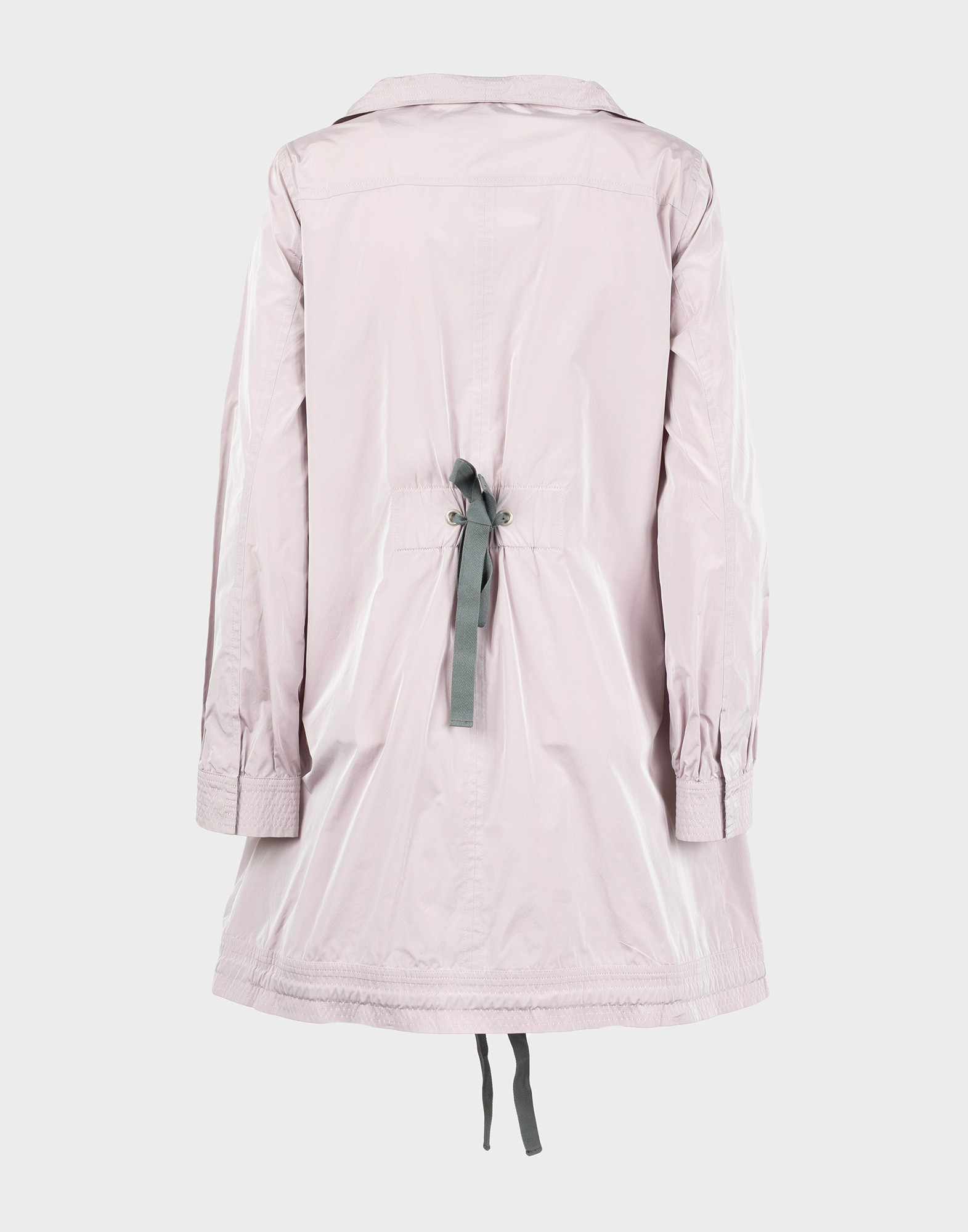 Red Valentino - Lilac short trench coat in polyester - Image 2