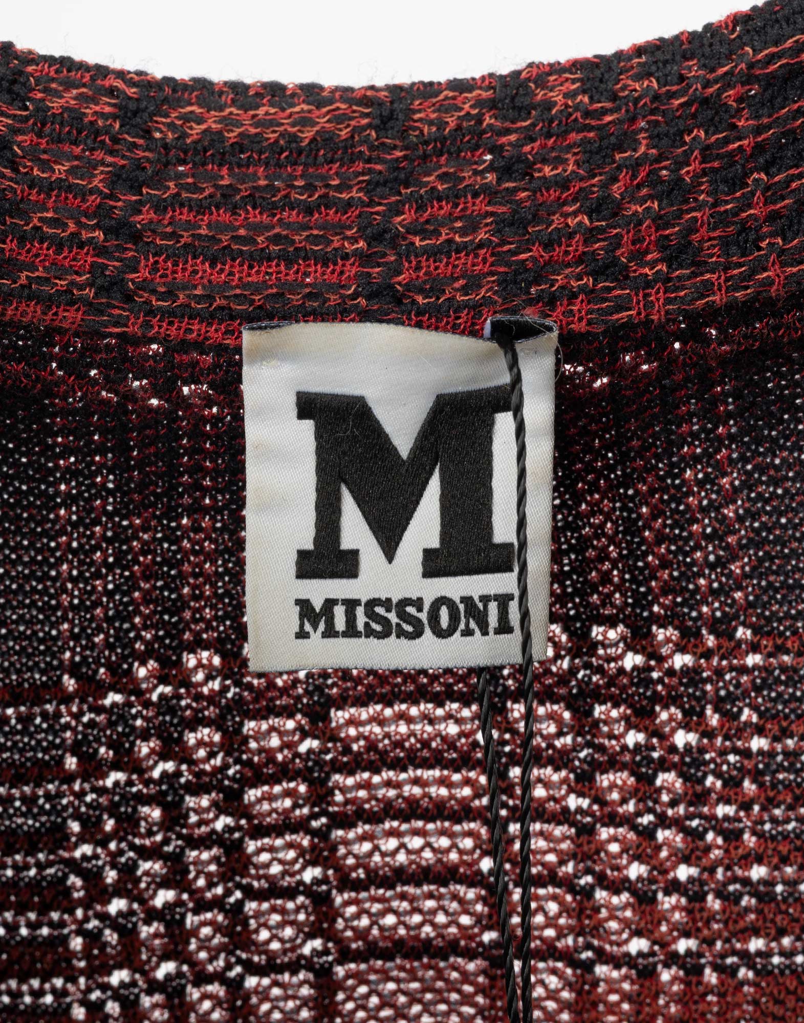 Missoni - Vestito tartan rosso anni 2000 - immagine 3