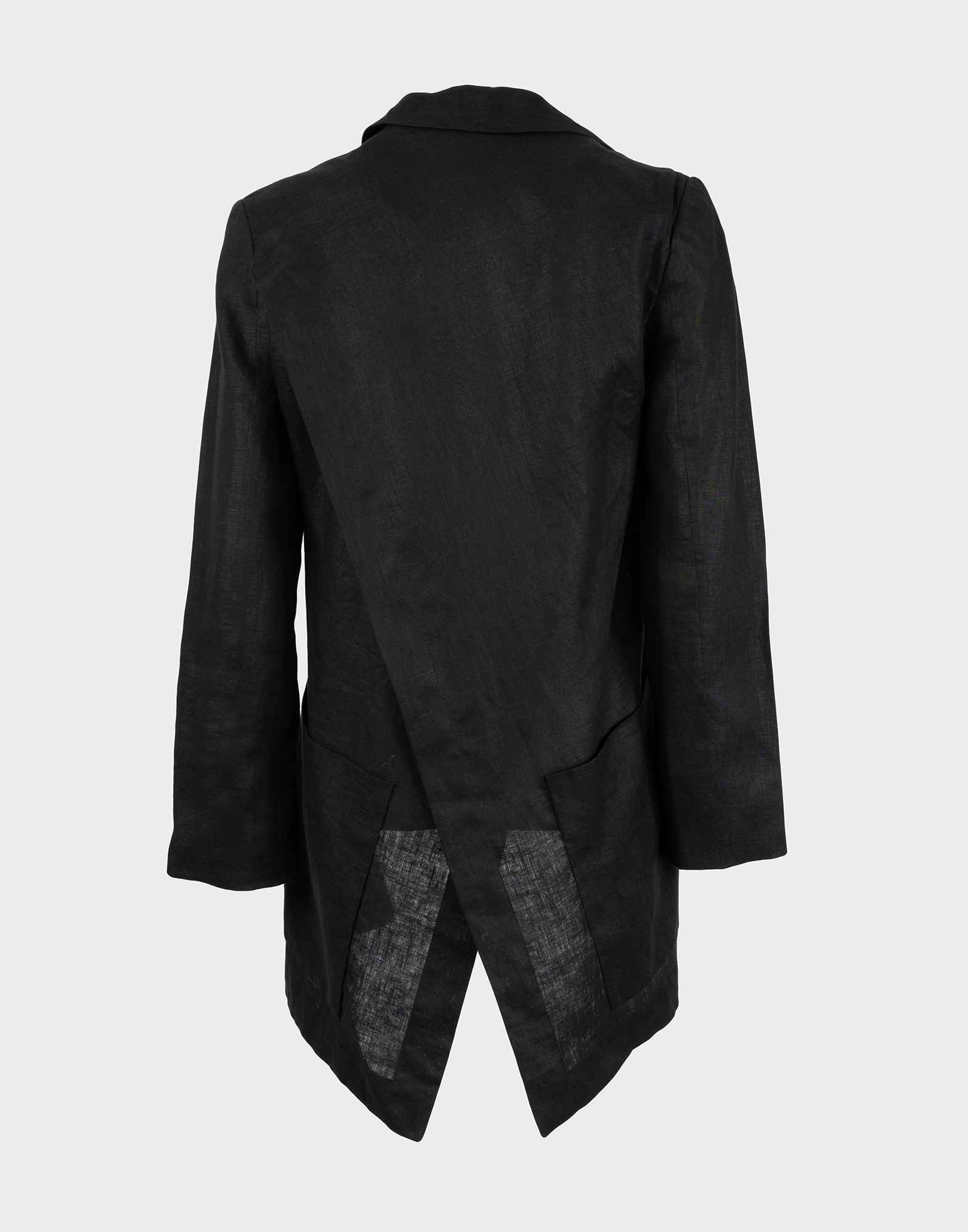 Vivienne Westwood Anglomania - Asymmetrical 90s Black Jacket - Image 2