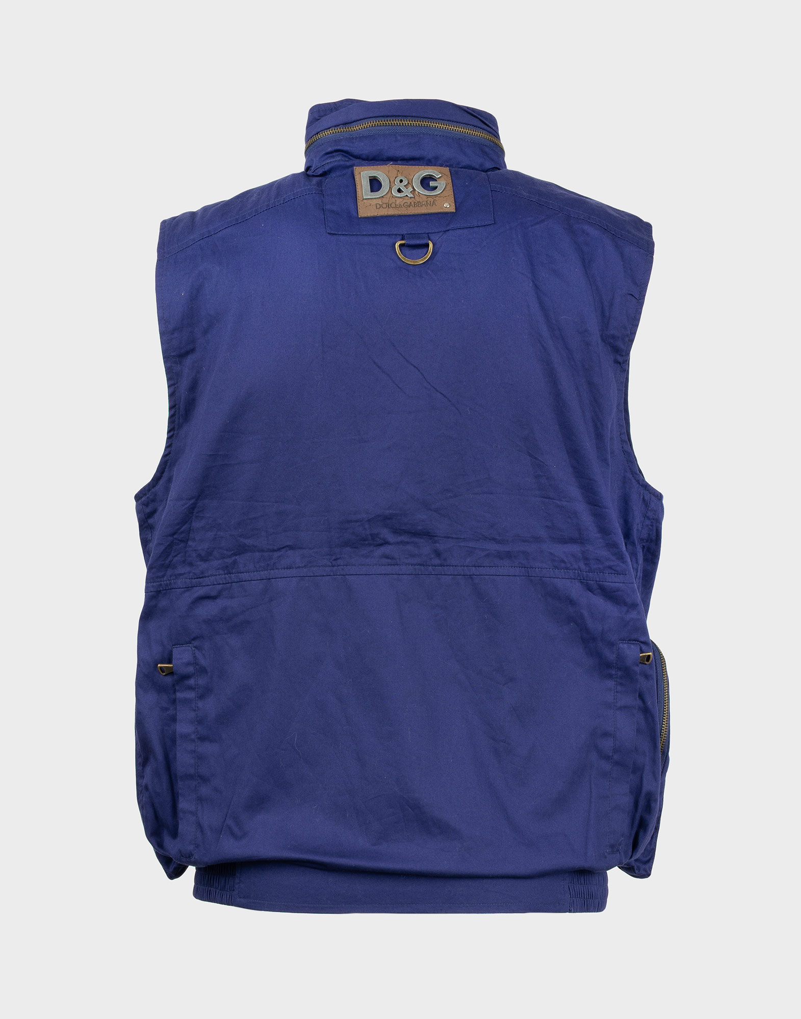 Dolce e Gabbana Sleeveless Jacket with large pockets - Image 2