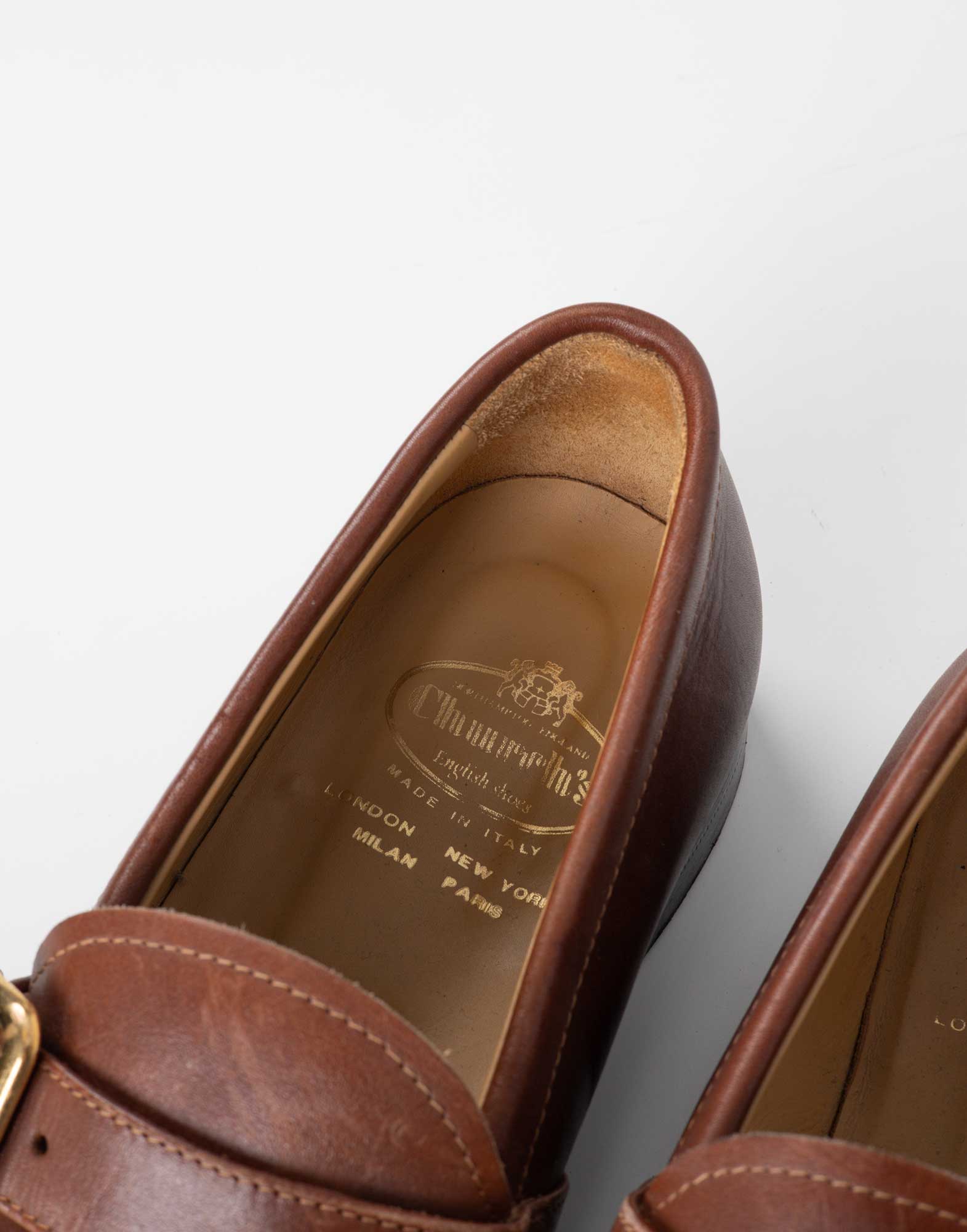 期間限定特別価格 90s brown leather Church's loafers | Millesime Collection 靴