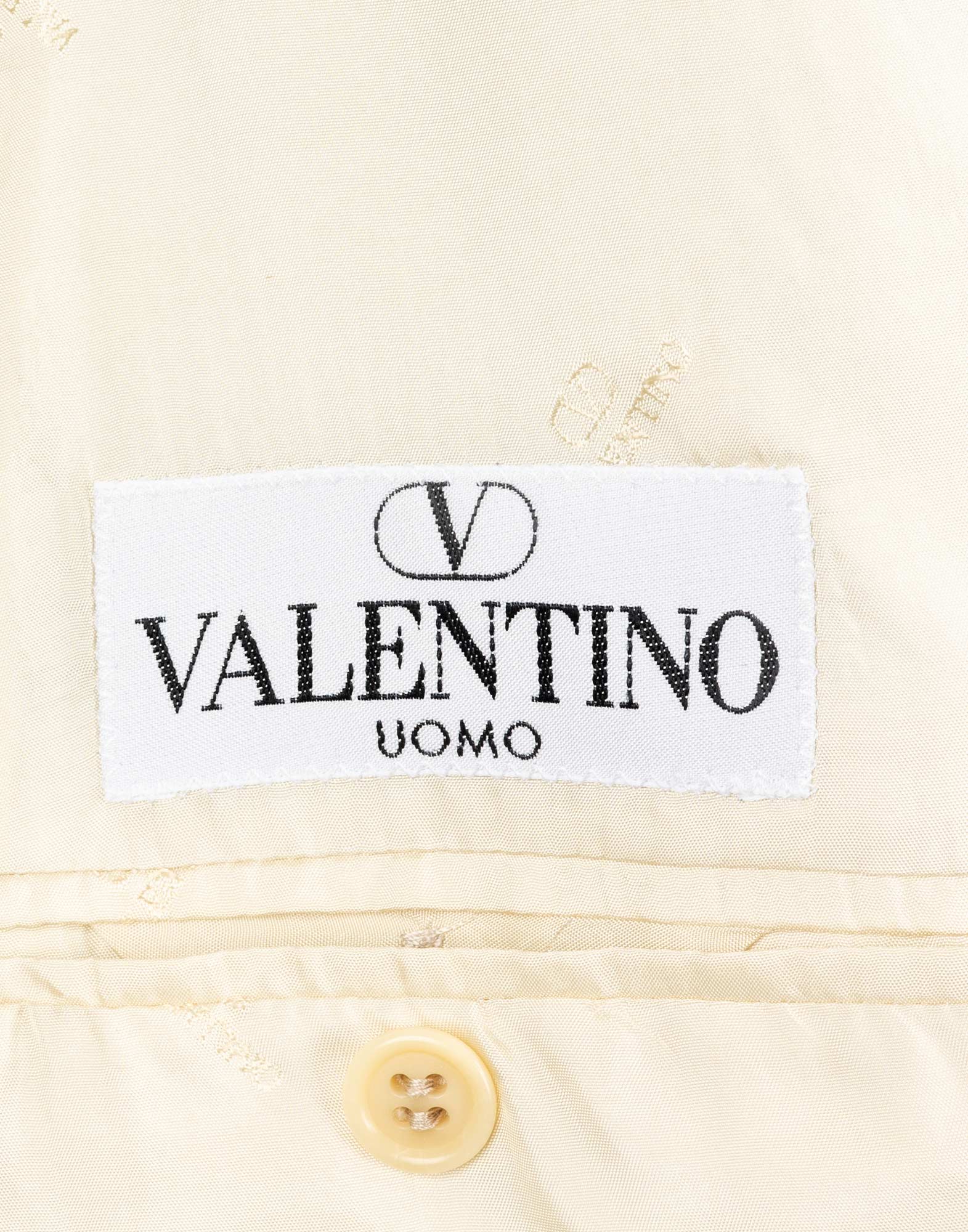 Valentino - '90s wool double-breasted blazer - Image 3